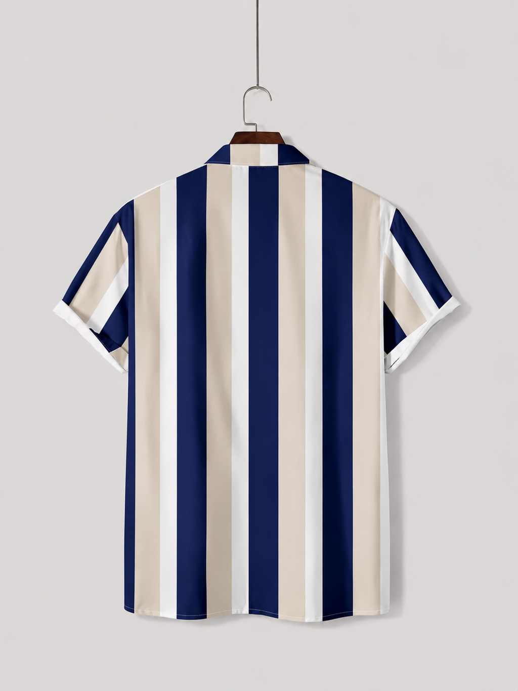 Blue & White Striped Shirt