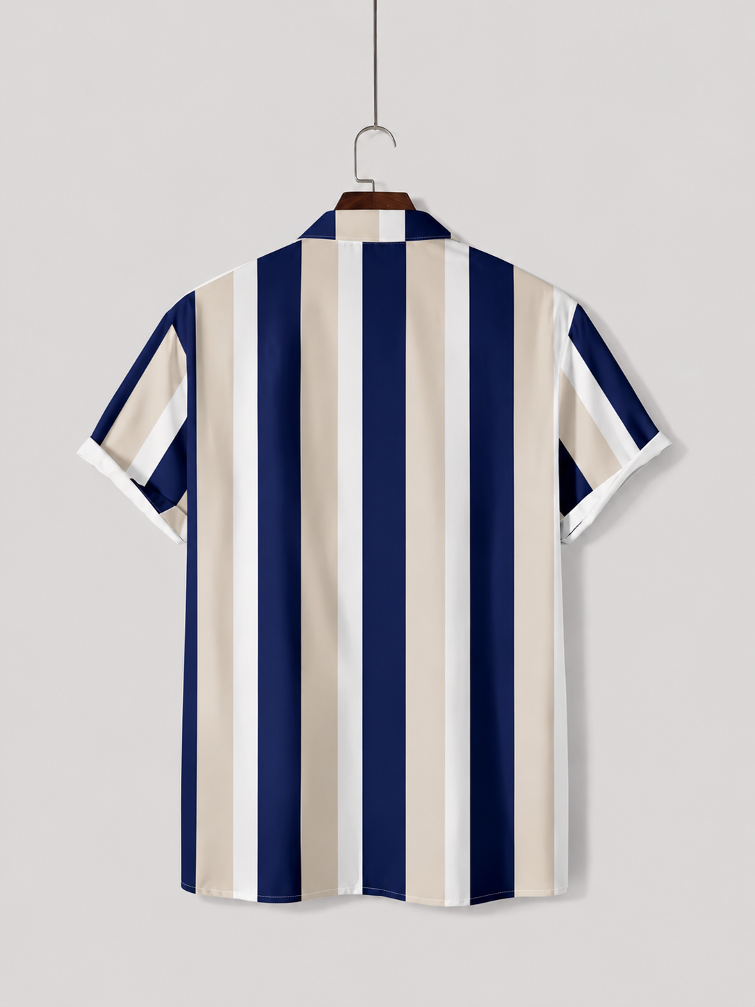 Blue & White Striped Shirt