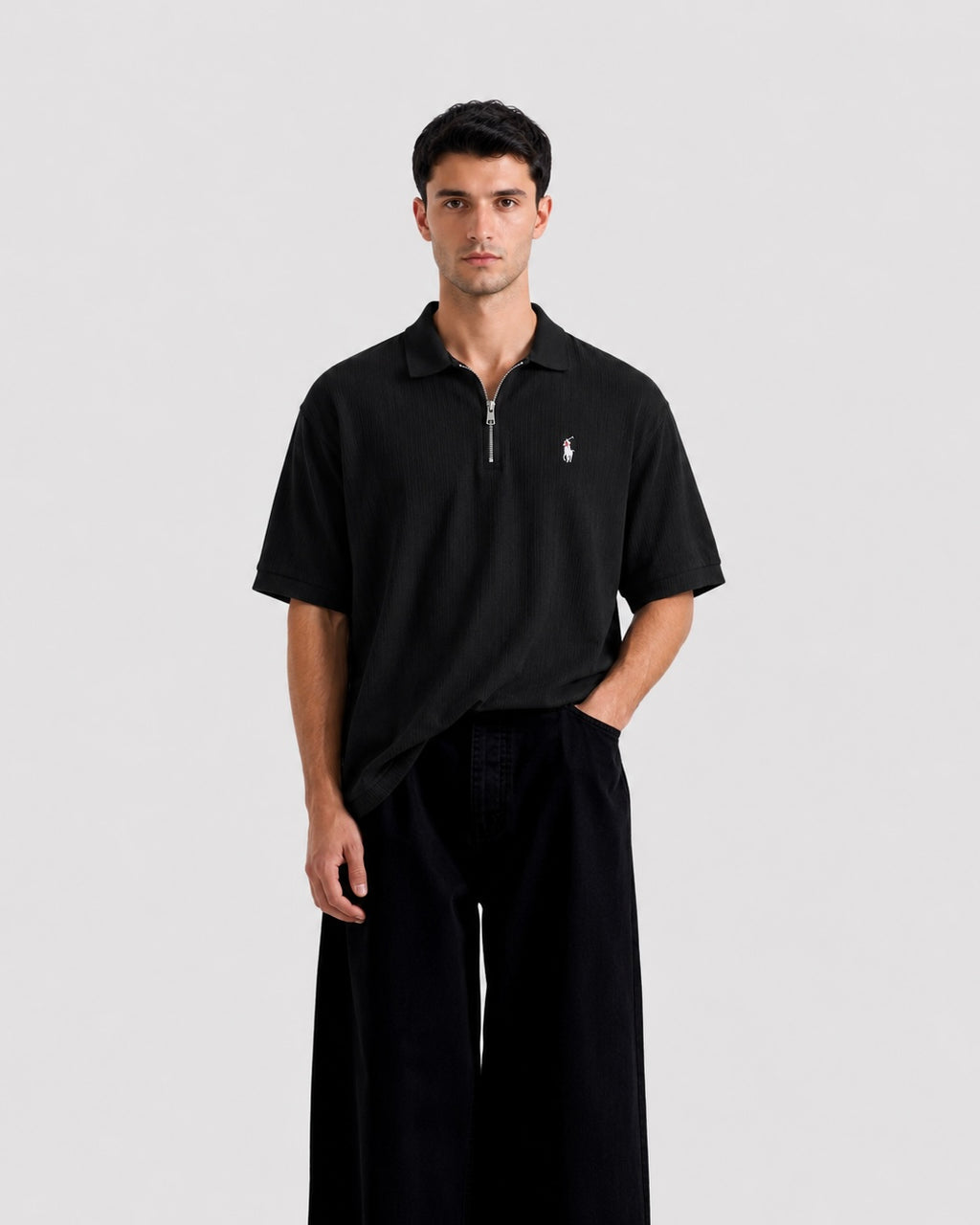 RL Premium Polo - Black