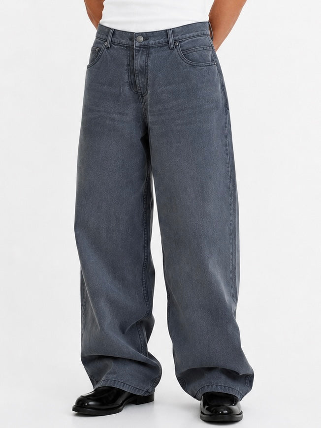 Charcoal Baggy Jeans
