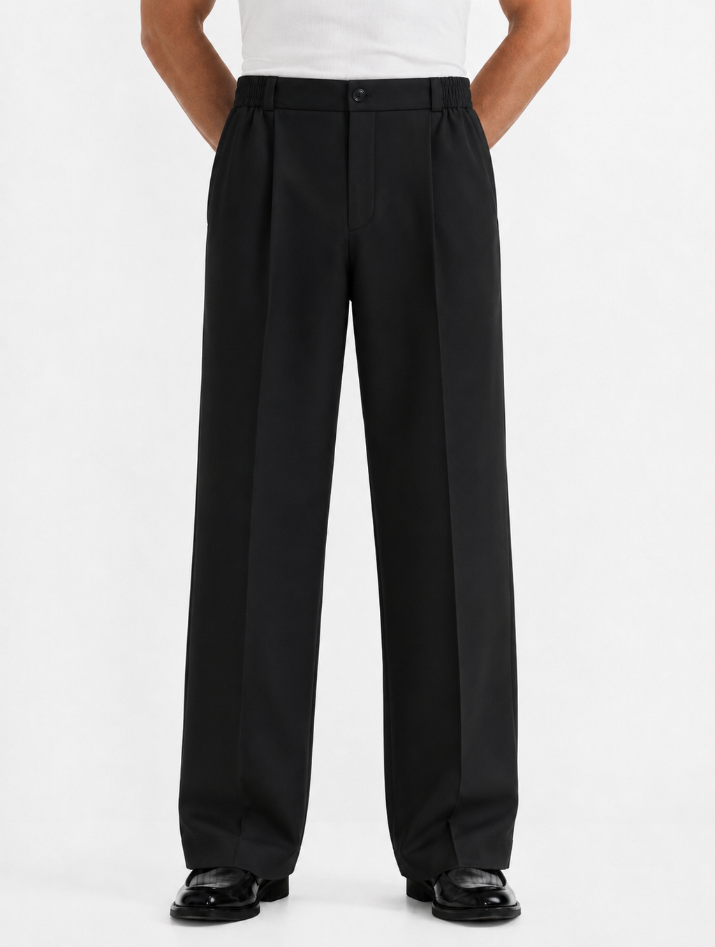 Korean Black Trouser