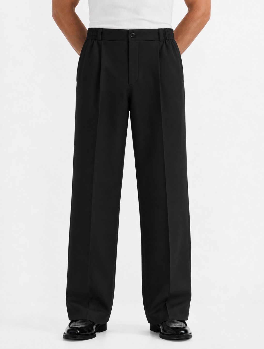 Korean Black Trouser