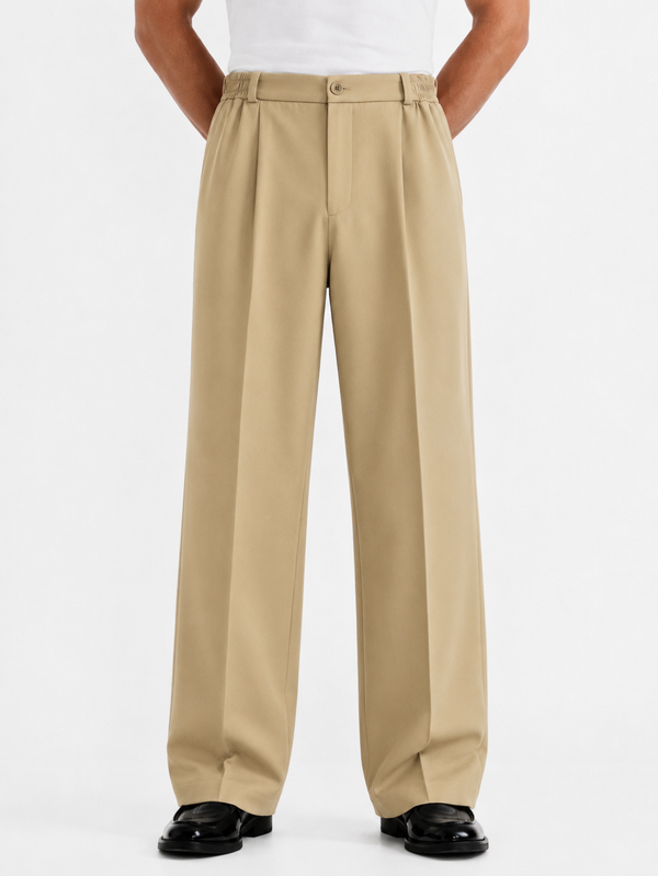 Korean Beige Trouser